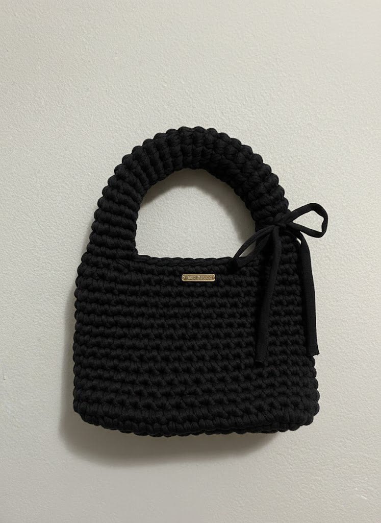 🖤 The Little Black Bow Bag