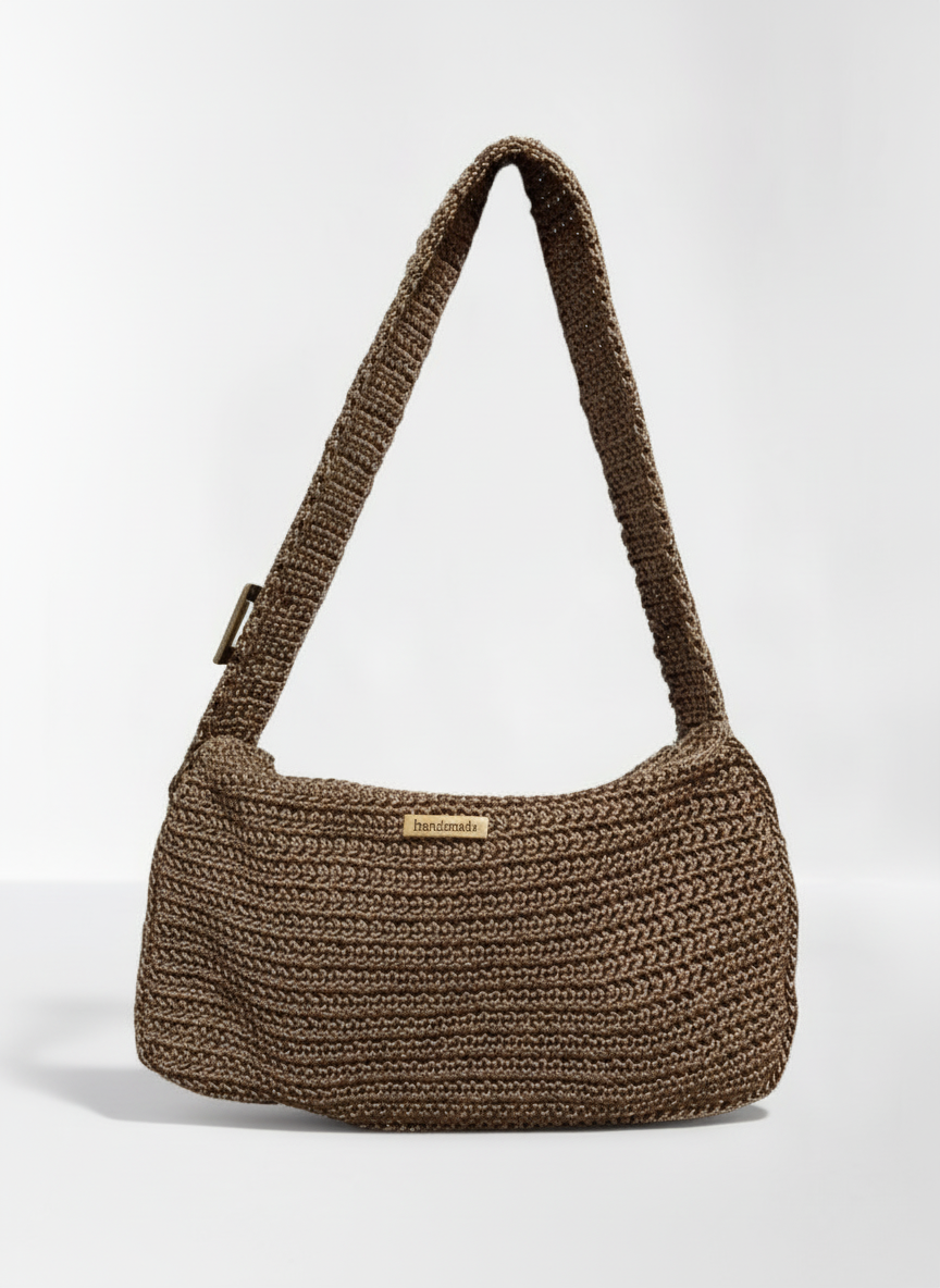 👜 The Luxe Hand-Knitted Bag