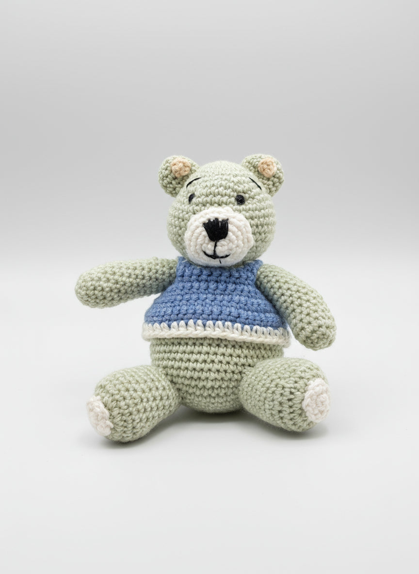 🐻 Crocheted Bear Toy