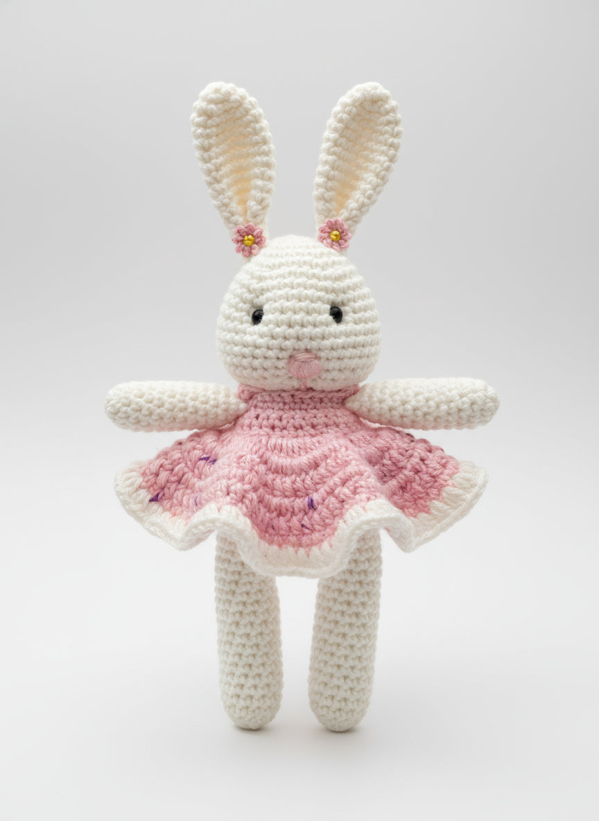 🐰 Crocheted Bunny Doll