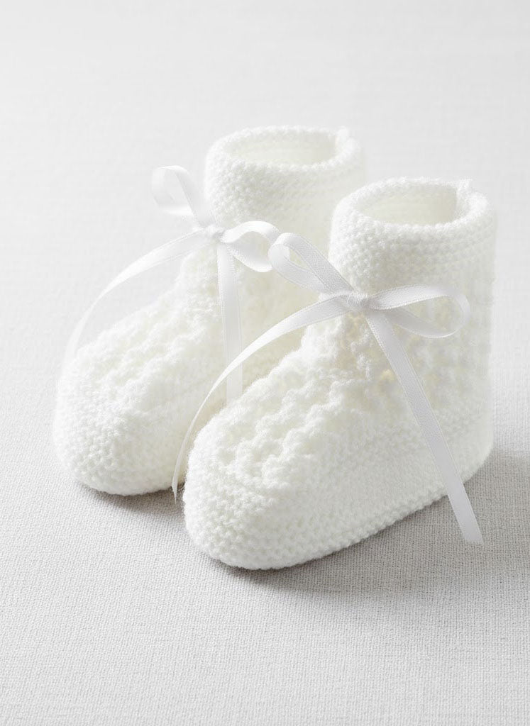 🤍 Heirloom Baby Booties