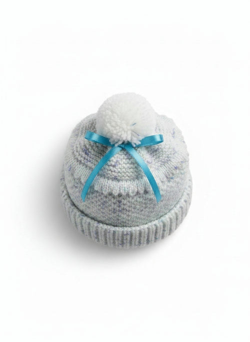 Crochet Baby Hat with Pom-Pom