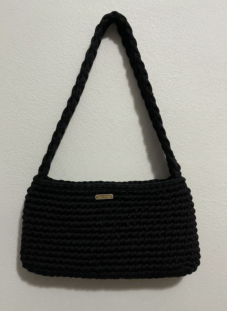 🖤 Black Velvet Hobo Bag