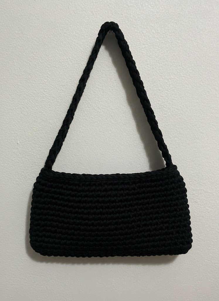 🖤 Black Velvet Hobo Bag