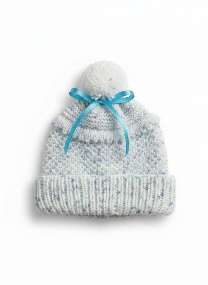 Crochet Baby Hat with Pom-Pom