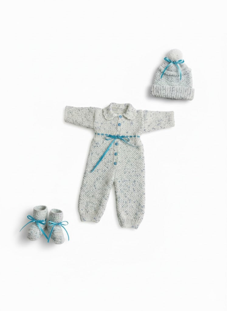 ❄️ 3-Piece Cloud-Soft Knit Baby