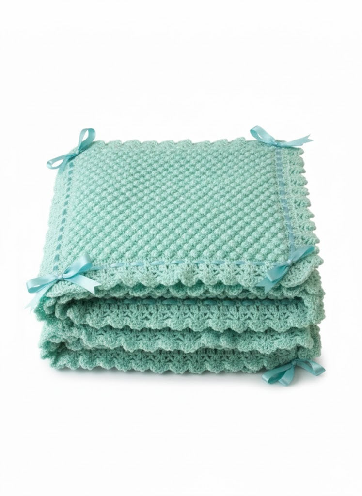 👶 Mint Green Blanket